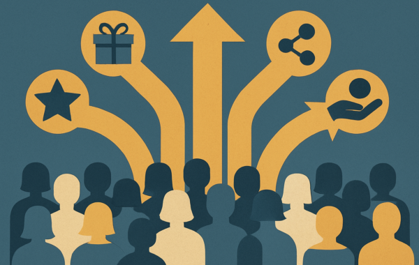 Illustration des quatre types de crowdfunding